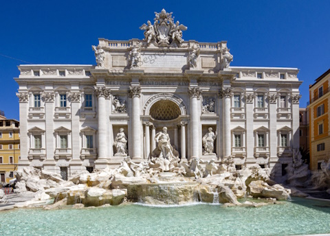 Fontana di Trevi Roma Italia