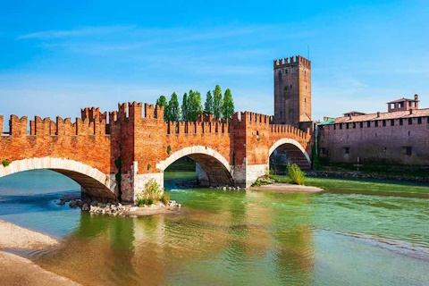 Ponte Scaligero Verona Italia