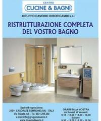 Ristrutturazione bagni, Varese,Gallarate, Busto, Somma