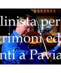 Violinista a Pavia