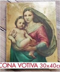 [ ICONA con Madonna e Bambino '900] - Veneto