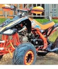Nuovo quad monster well 125cc r7 arancio